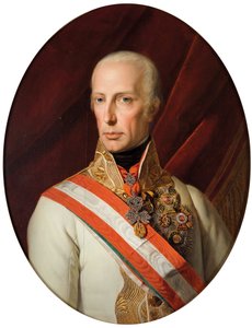 Kaiser Franz I. von Österreich door Ferdinand Georg Waldmuller
